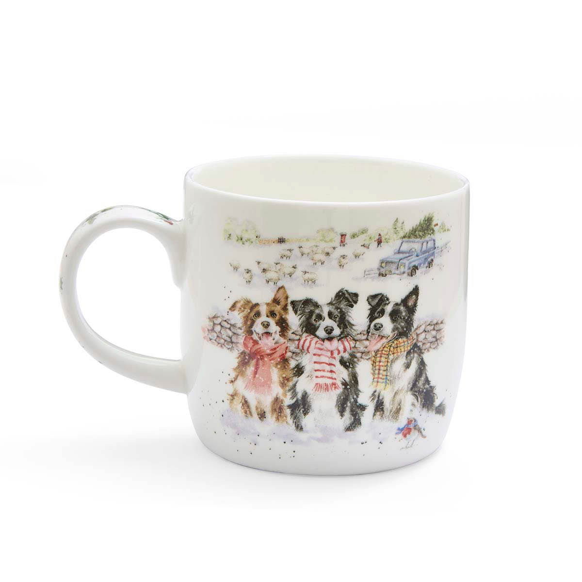 Royal Worcester Wrendale Designs muki 31 cl While Shepherds Watch