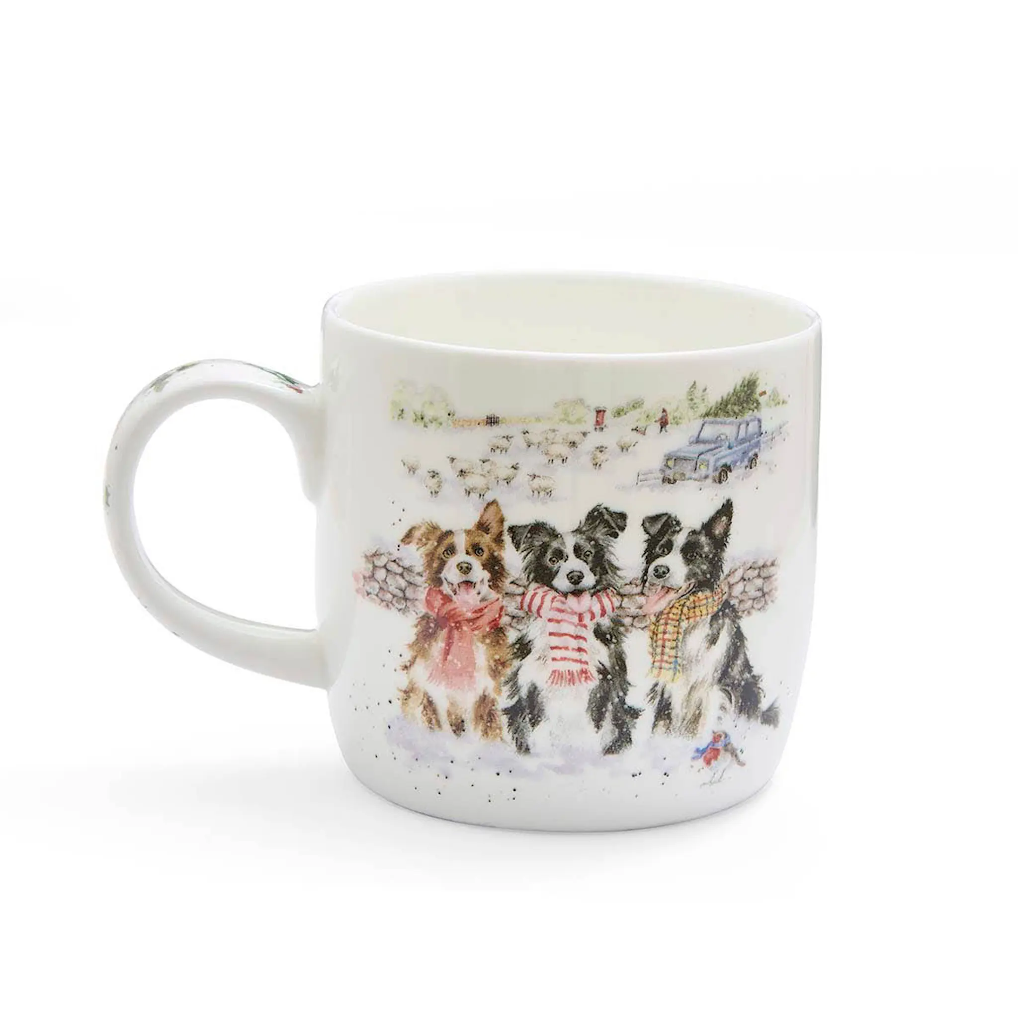 Royal Worcester Wrendale Designs muki 31 cl While Shepherds Watch