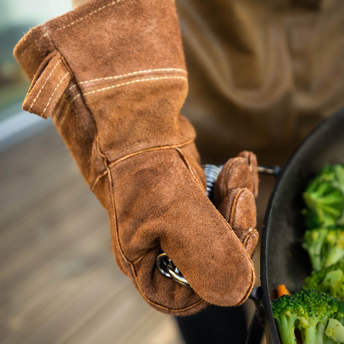 Hällmark of Sweden Grillhandskar small läder