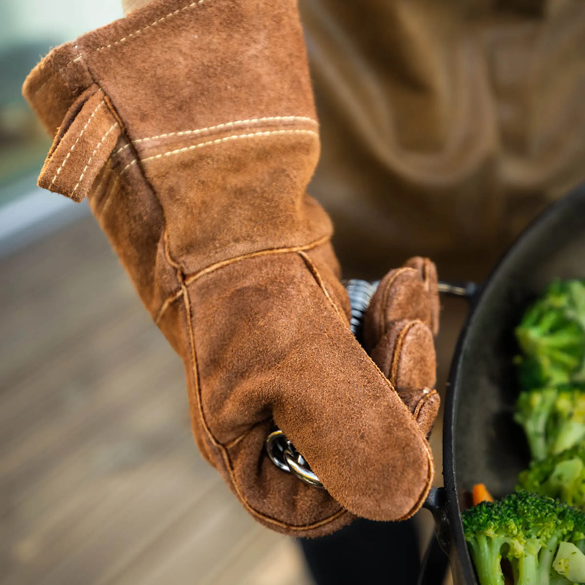 Hällmark of Sweden Grillhandskar small läder