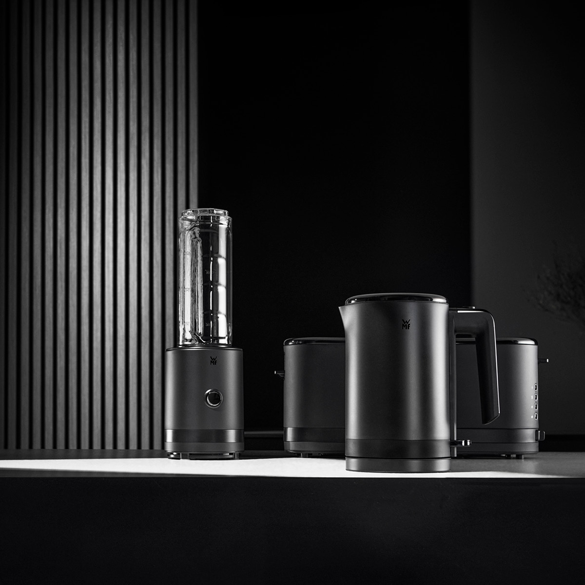 WMF KitchenMinis vannkoker 0,8 L svart