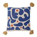 Eviaya kudde 45x45 cm blå/multi