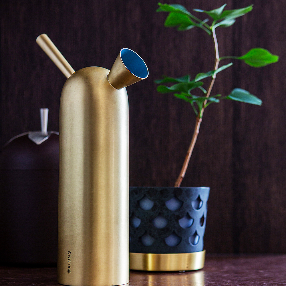 Klong Trio Kruka Drop 12 cm Blå