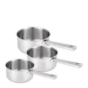 Cicla kastrullset 3 delar stål
