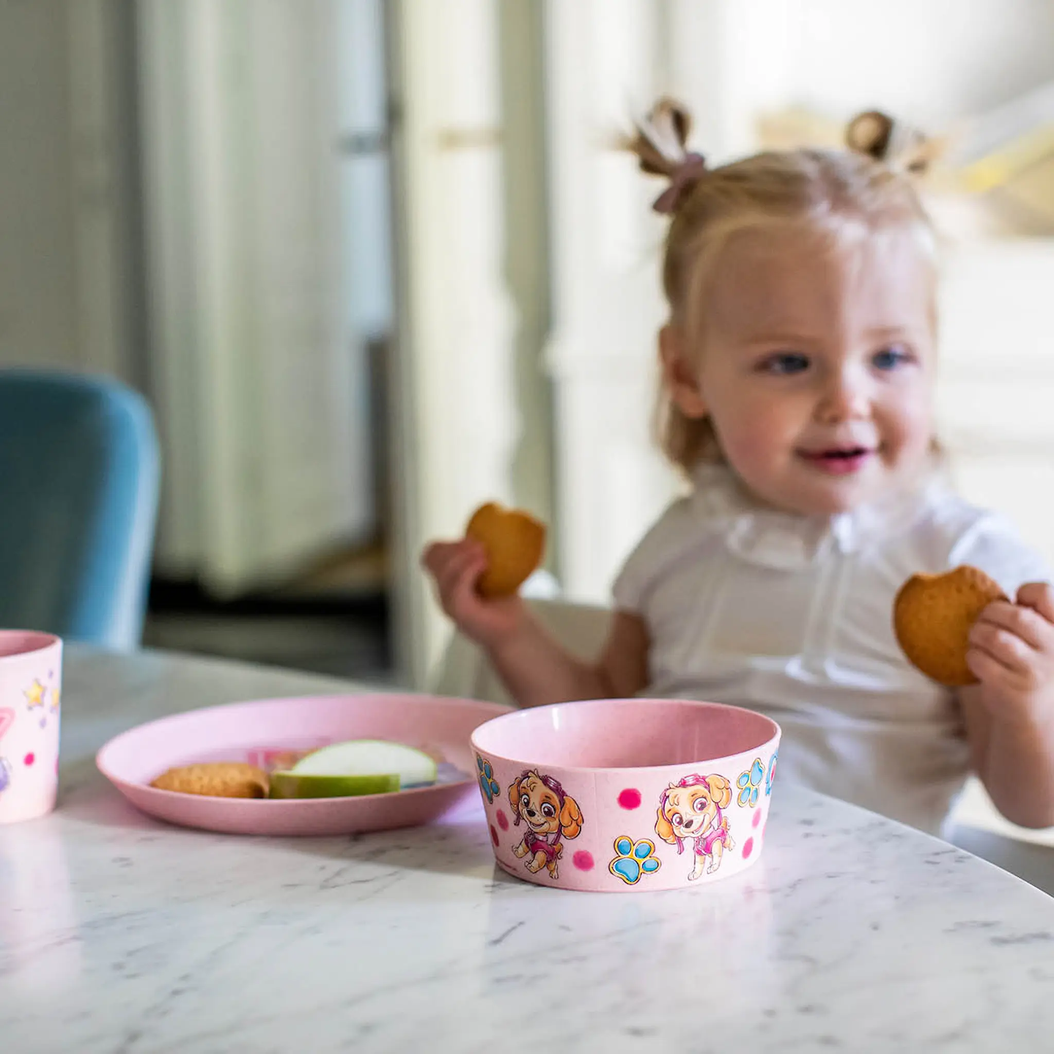 Koziol Connect Lasten astiasto 3 osaa Pink Paw Patrol