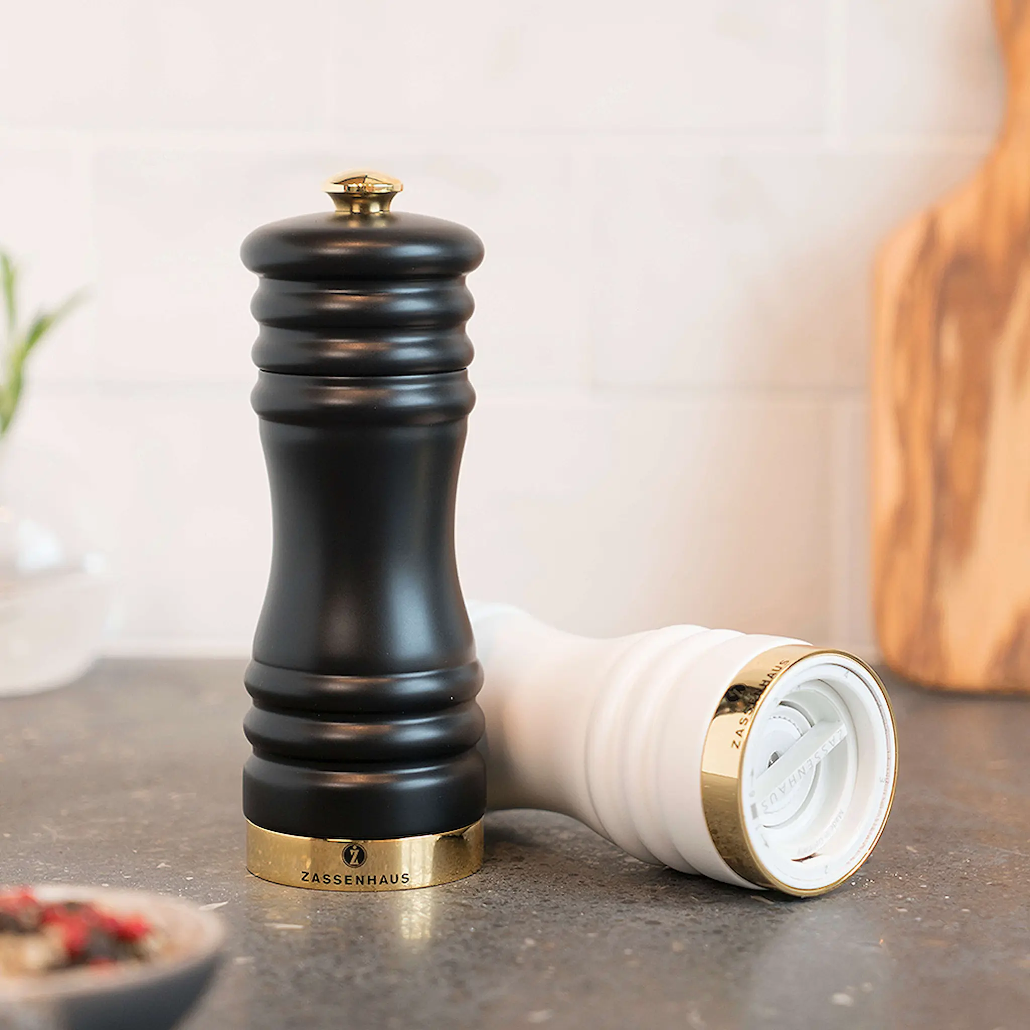 Zassenhaus München Suola- ja Pippurimylly 15 cm