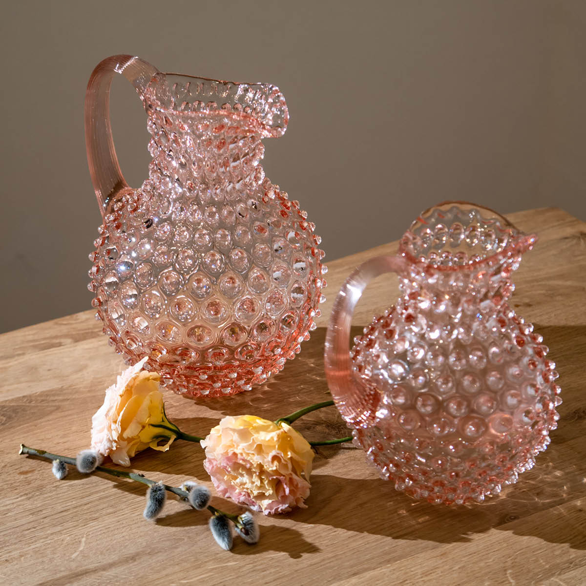 Klimchi Hobnail karaffel 2L rosaline