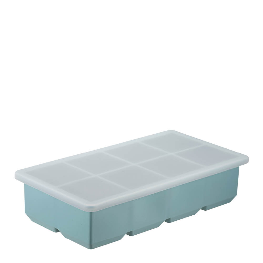 Modern House Ice isform för 8 stora isbitar blå