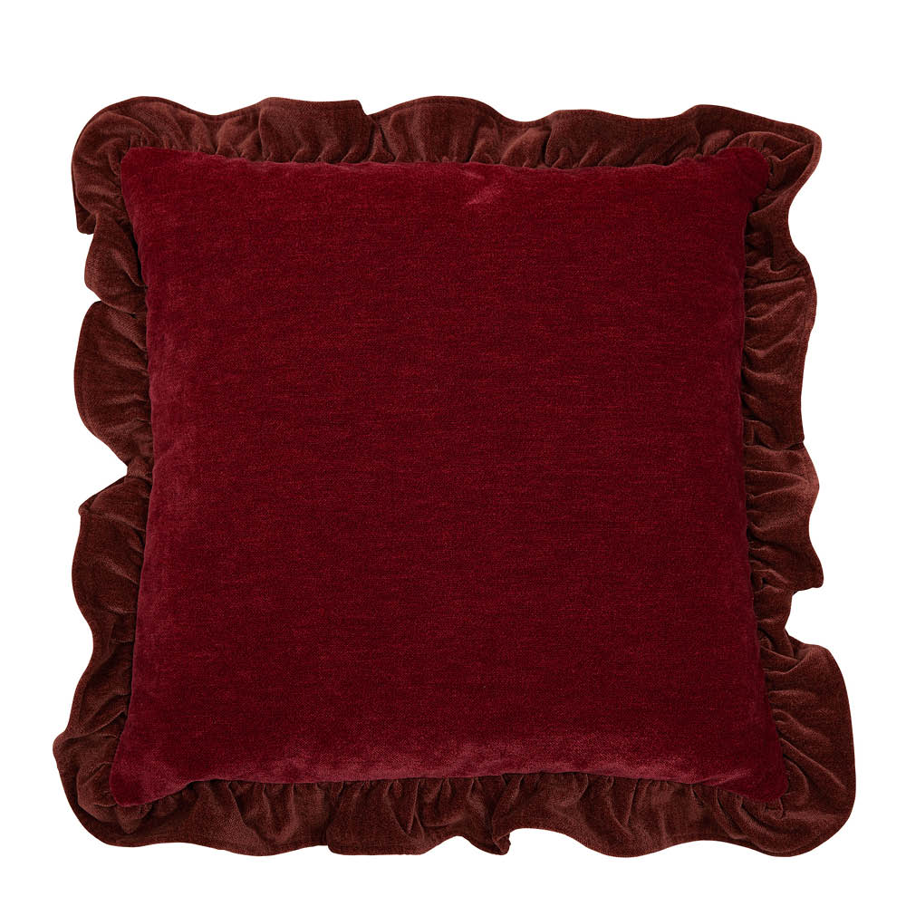 Fondaco Selma kuddfodral 50x50 cm röd