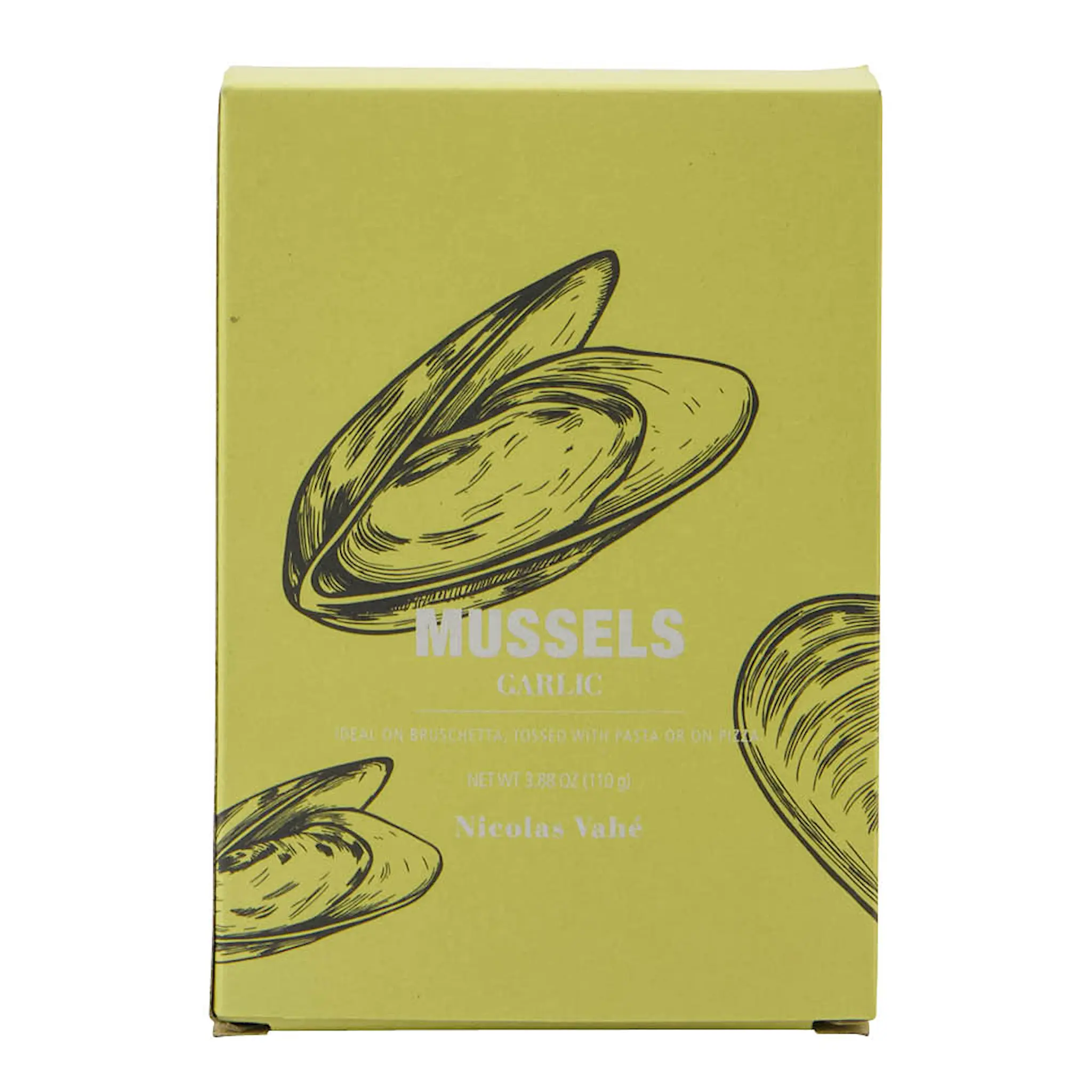 Nicolas Vahé Blåmusslor i rapsolja och vitlök 110 g