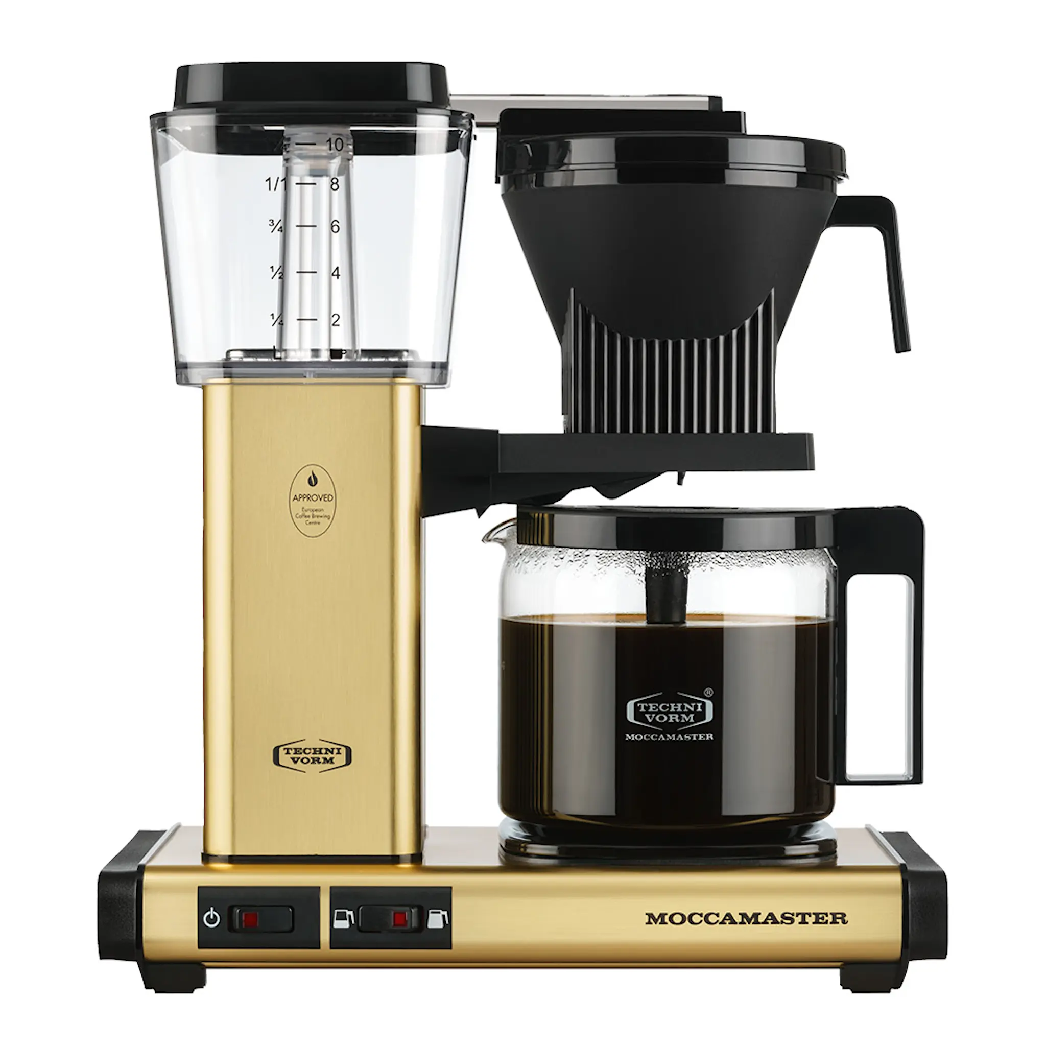 Moccamaster Optio kaffebryggare 1,25 L Gold