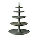 Babell Big våningsfat 53 cm mörkgrå