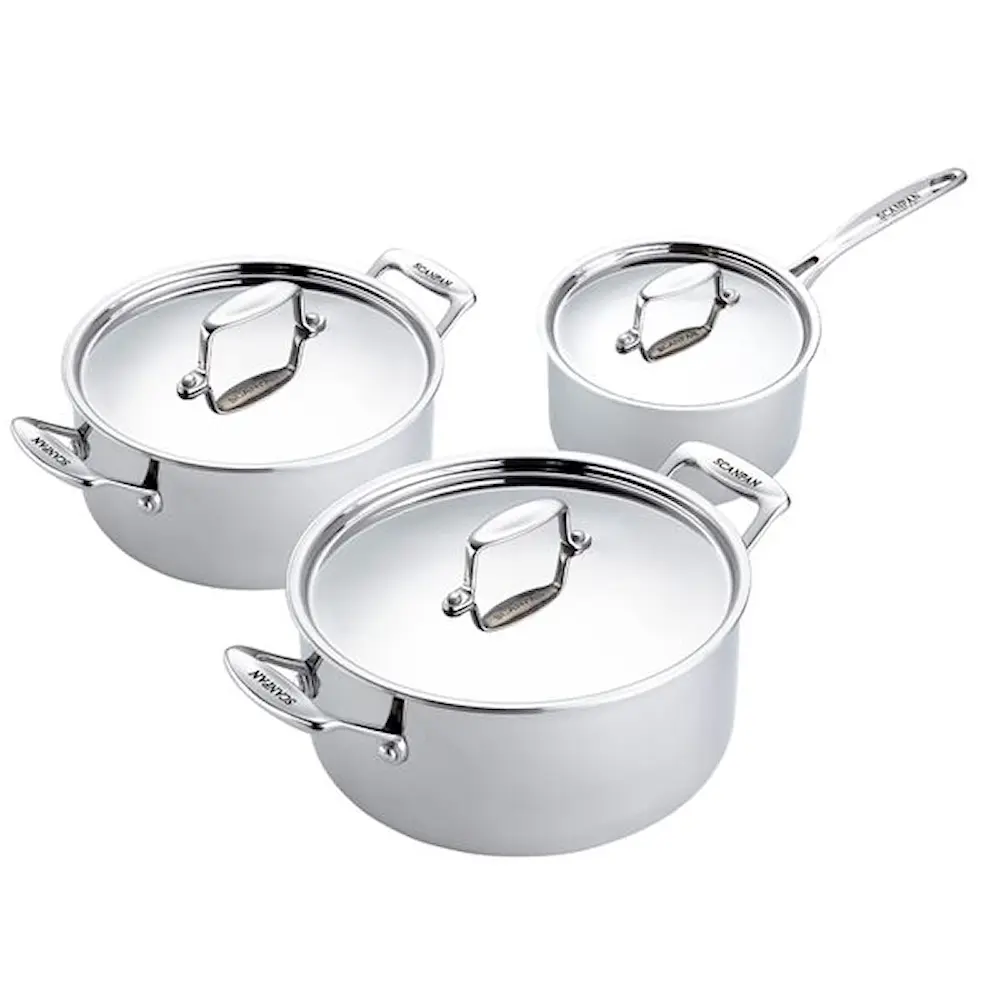 Fusion 5 kasserollesett 3 deler