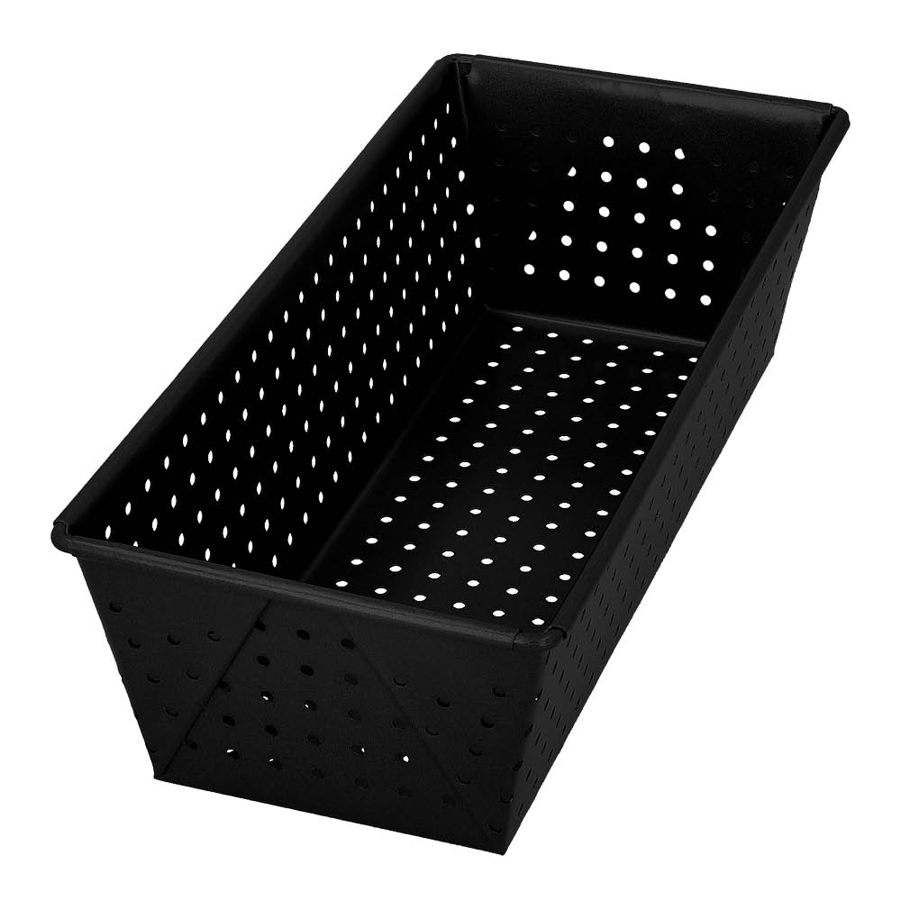 Birkmann Bread Buddies leipävuoka 25 cm rei'itetty musta