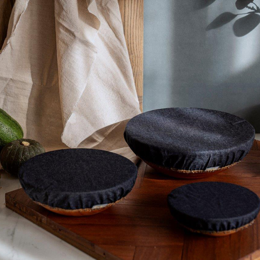 Nuts Innovations Kelmuhuppu kulhoon 3 kpl Denim