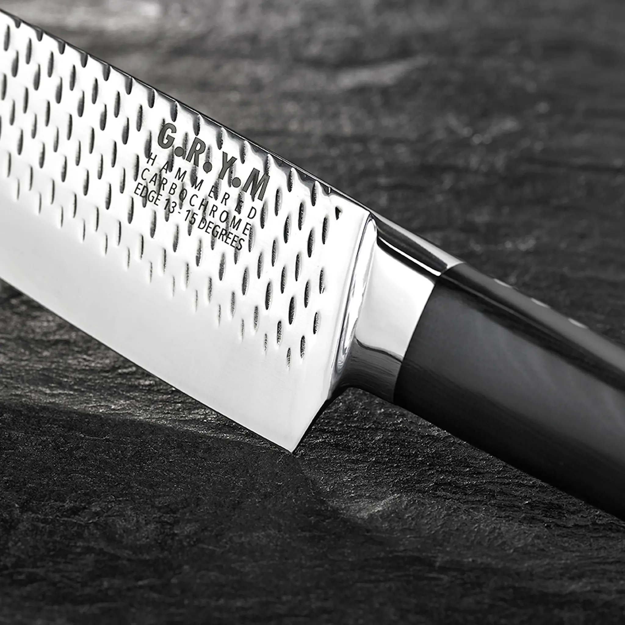 G.R.Y.M Hammered Kockkniv 20 cm