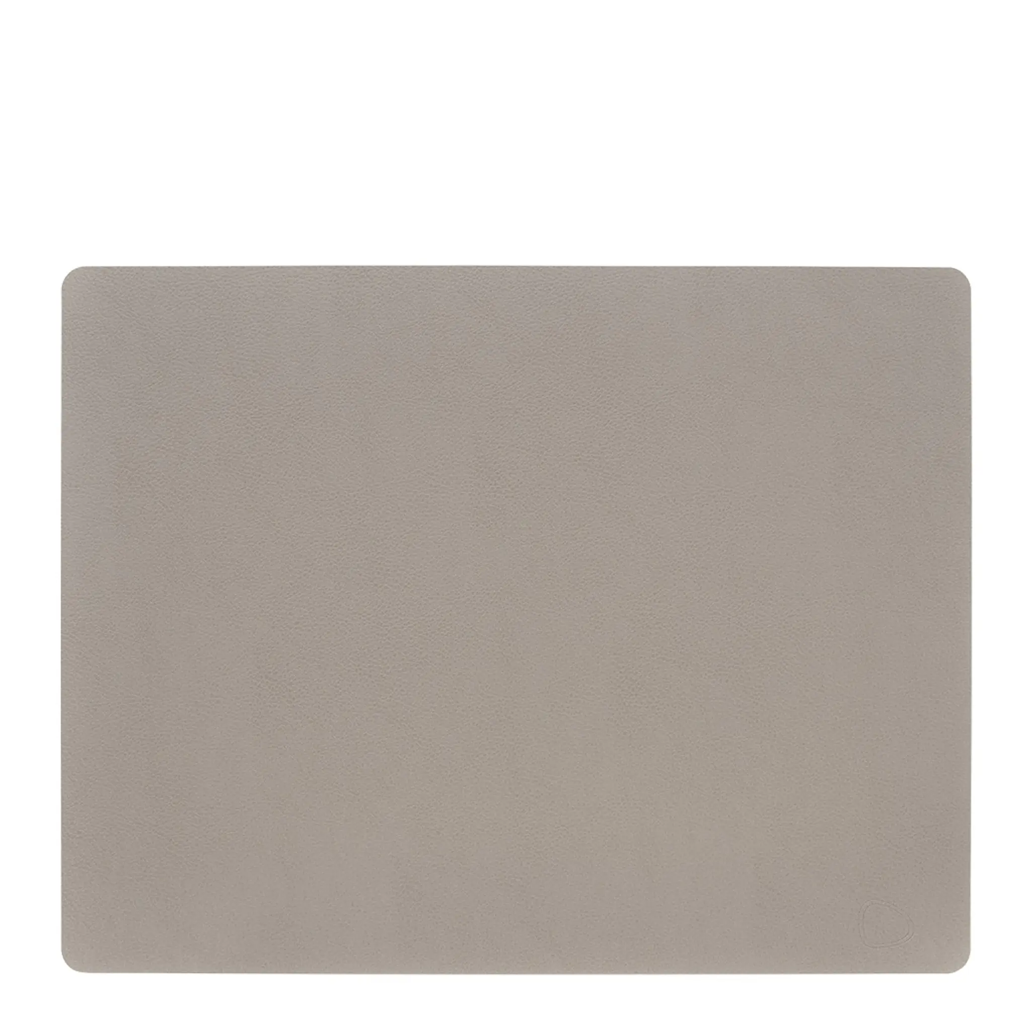 LIND DNA Square Leather Serene Pöytätabletti 35x44 cm Ash