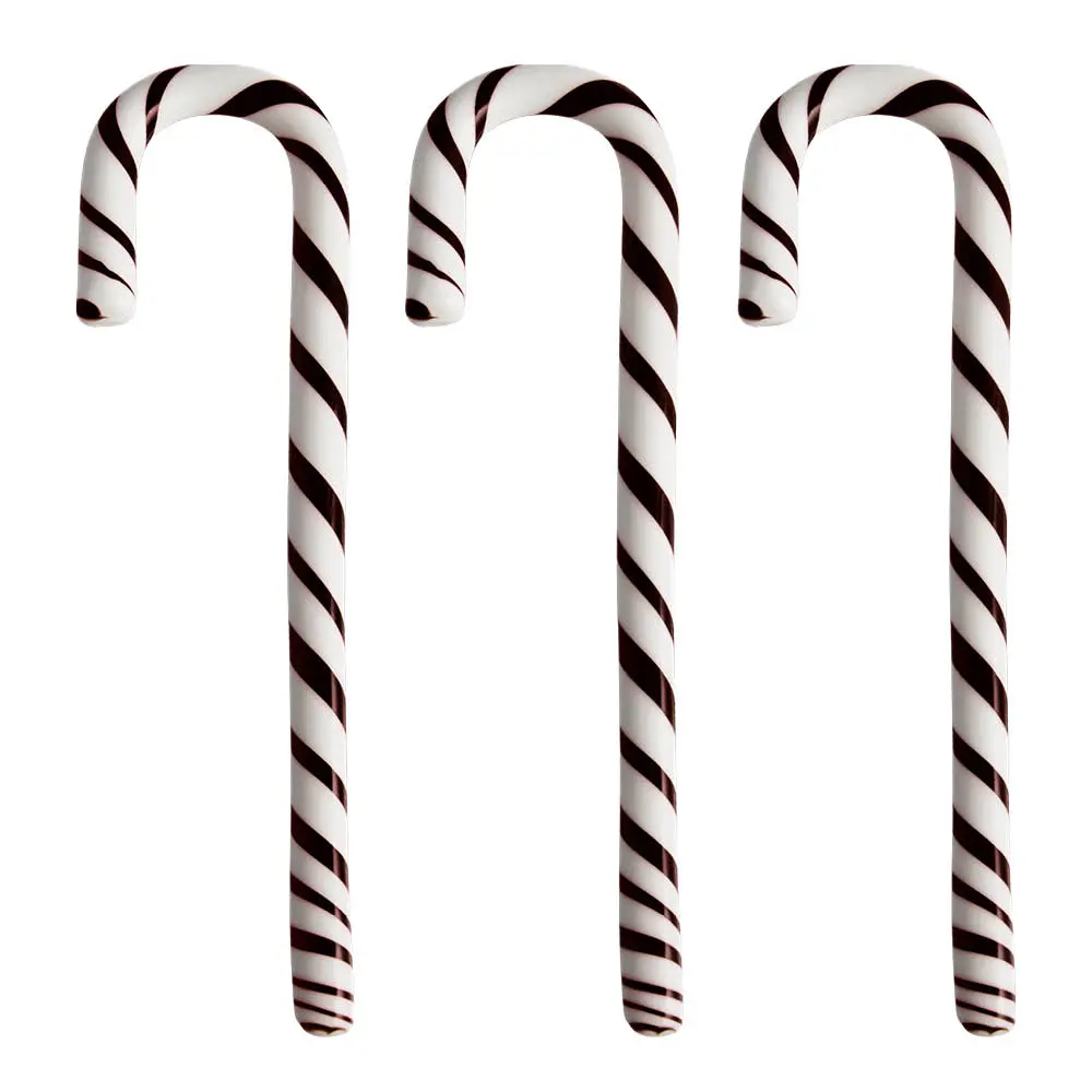 Polka tikkari 17 cm 3-pack valkoinen/musta