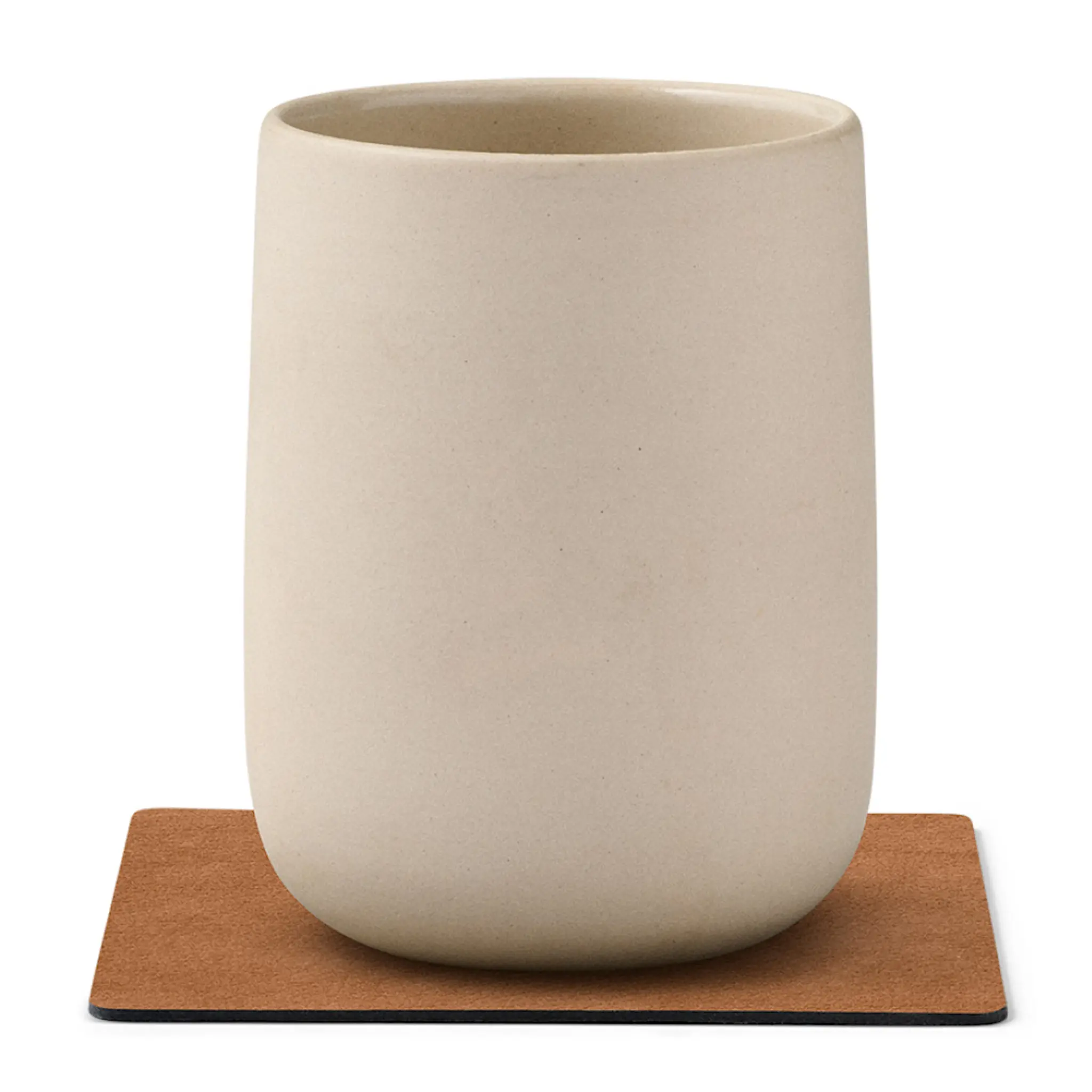 LIND DNA Nupo Square Glasunderlägg 10x10 cm Natur