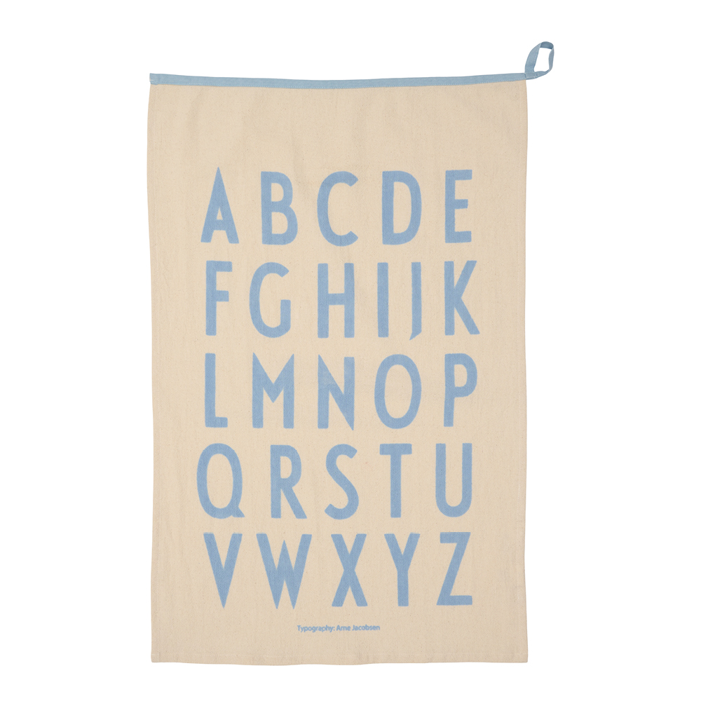 Design Letters - Favourite Premium Classic kökshandduk 50 x 70 cm Beige/Sininen