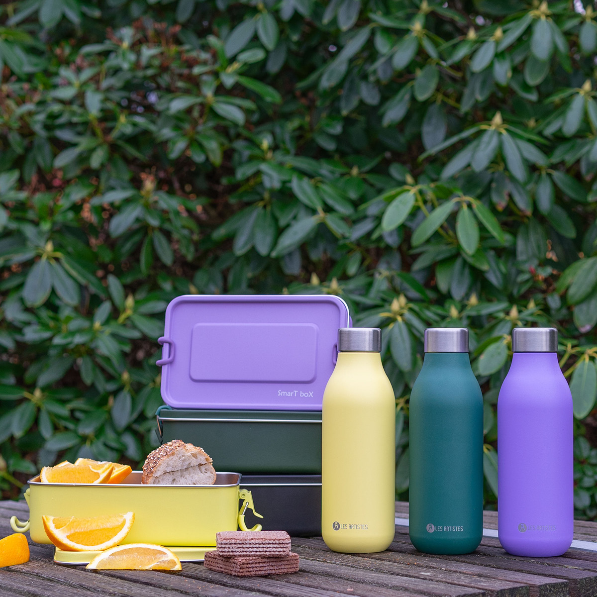 Modern House Smart box matlåda 1,2 L ljusgul