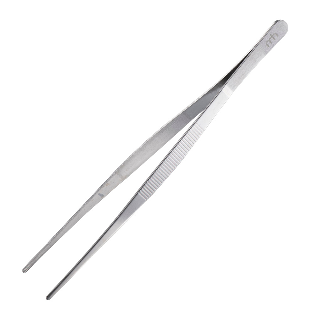 Modern House Basis matpincett 25 cm borstad stål