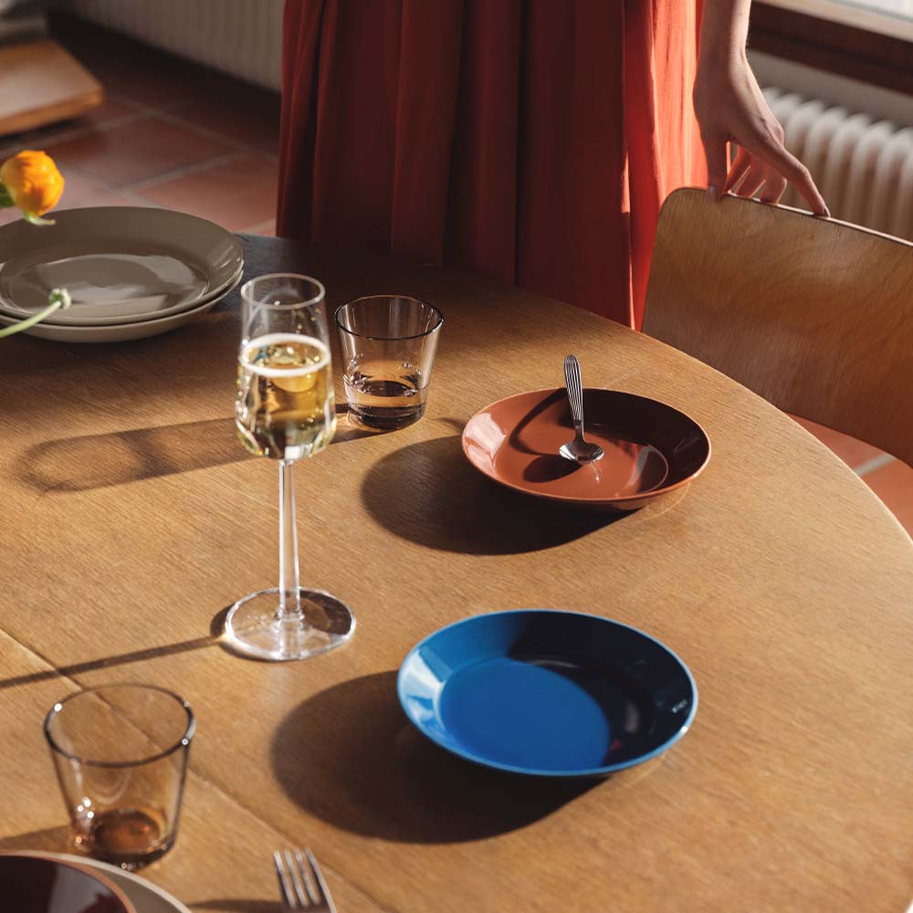 iittala Teema tallerken 17 cm vintage blå
