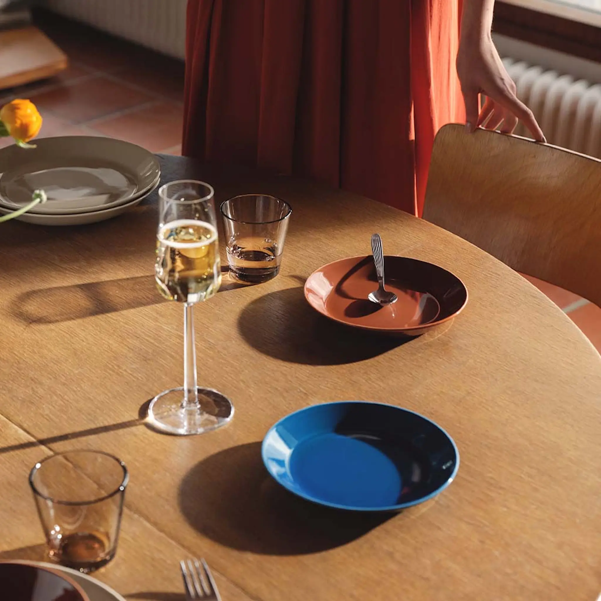 iittala Teema assiett 17 cm Vintage Blå