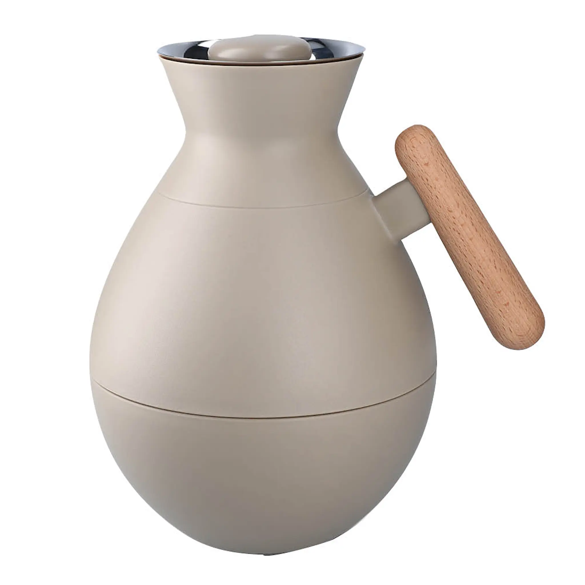 Rosendahl Stay Warm termoskanna rund 1,0 L sand