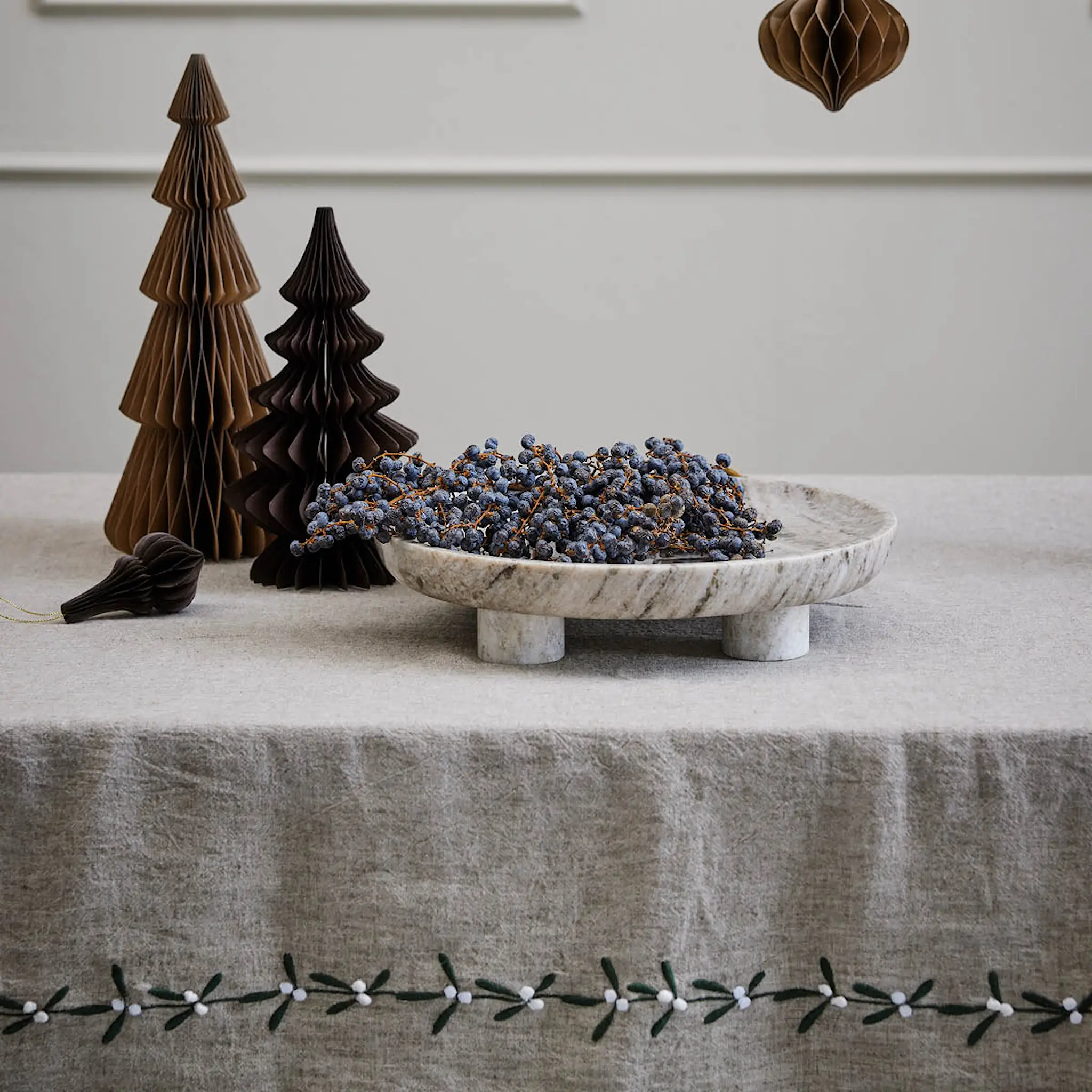 Lene Bjerre Missine Pöytäliina 220x140 cm Hiekka