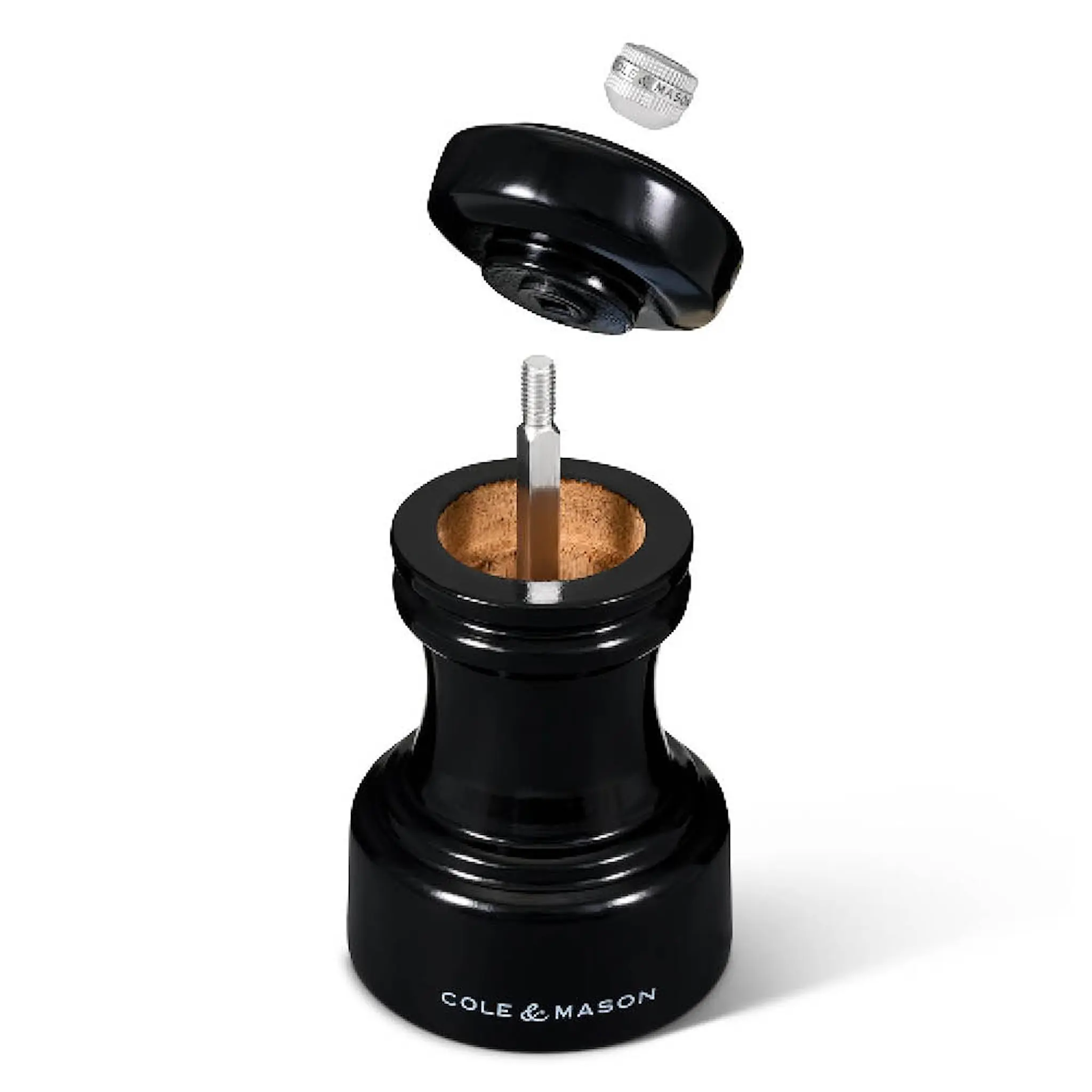 Cole & Mason Hoxton Pepparkvarn 11 cm Svart