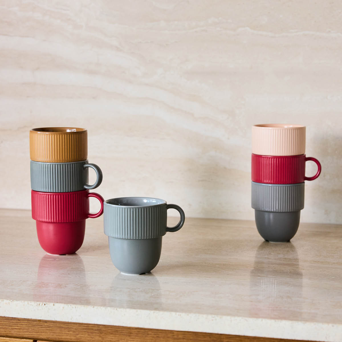 Sagaform Inka kopp 27 cl rosa