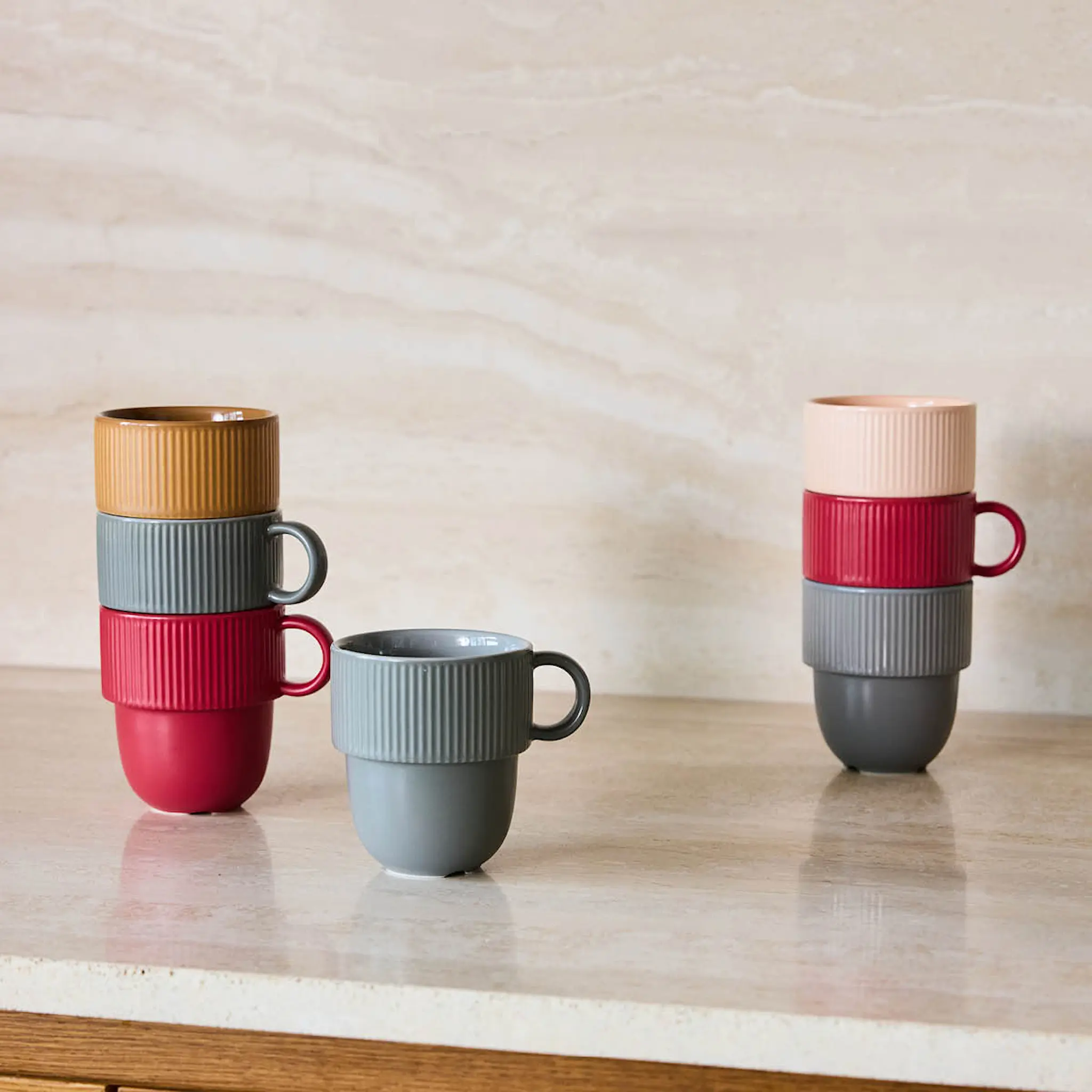 Sagaform Inka kopp 27 cl rosa