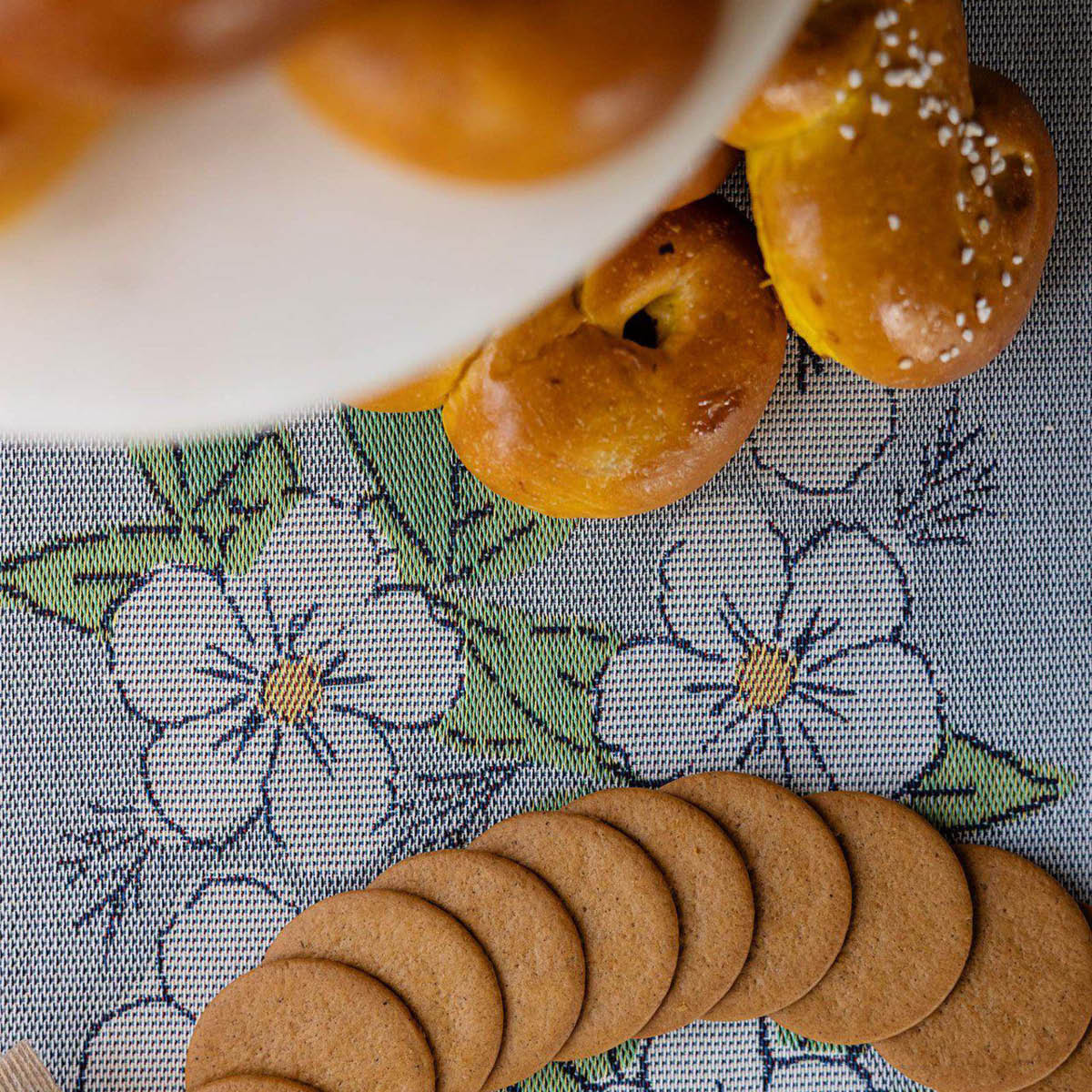 Ekelund Vintervita løper 35x120 cm