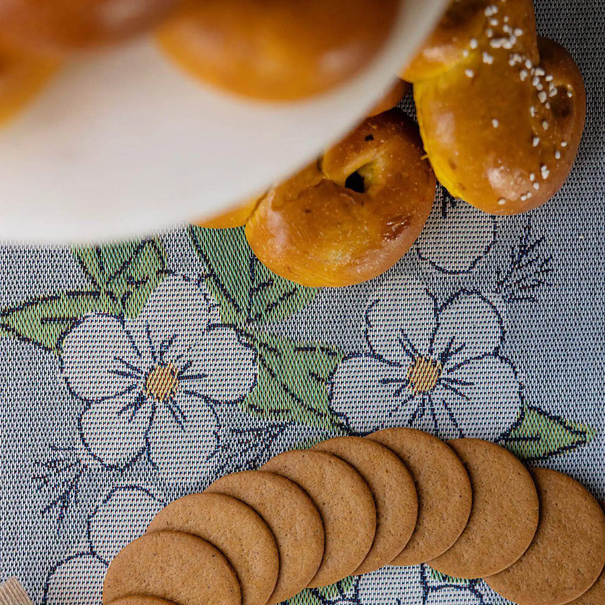 Ekelund Vintervita bordslöpare 35x120 cm