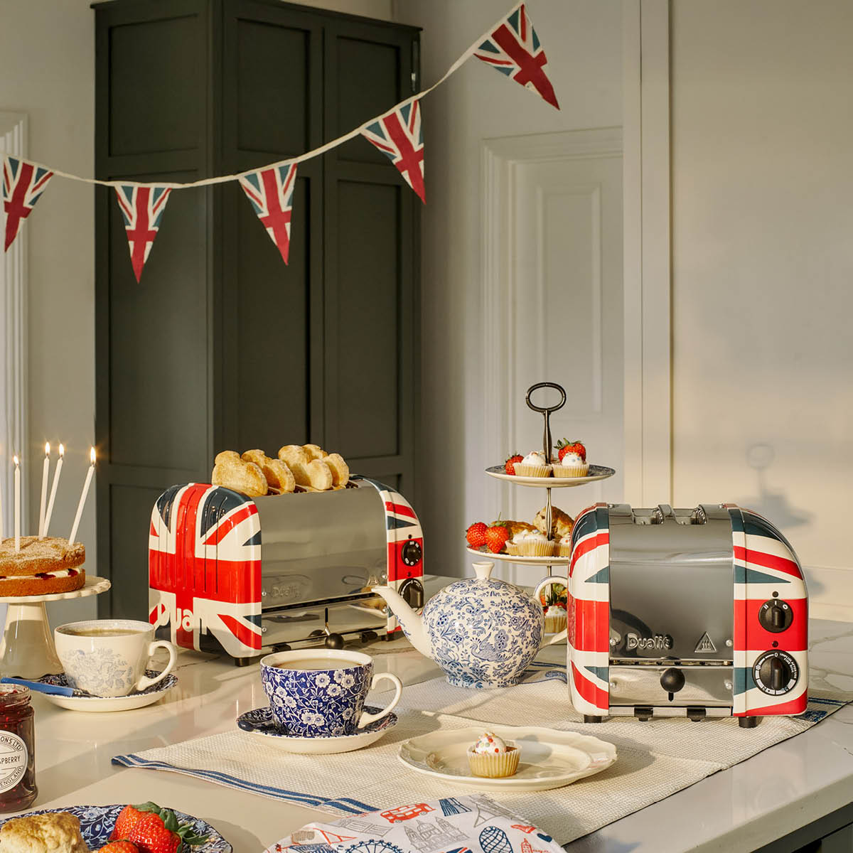 Dualit Classic Leivänpaahdin 2 viipaletta Union Jack