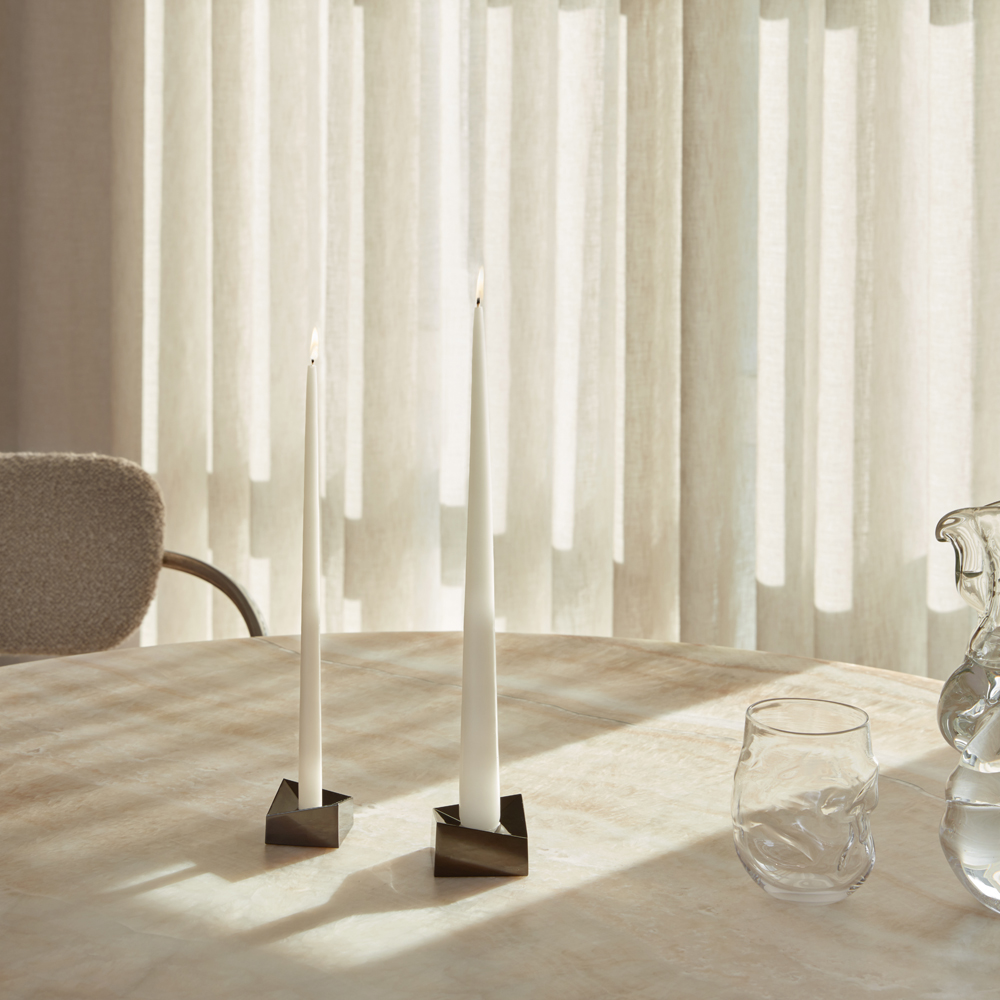 Stoff Nagel Stoff Nagel Reflect Kynttilänpidike 2,7x4,5 cm Musta