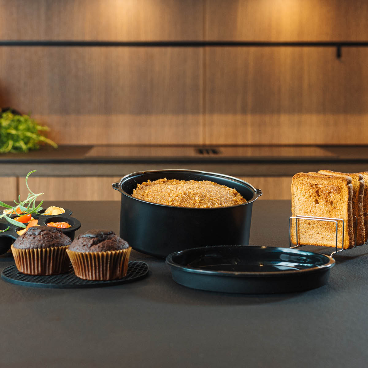 Haws Birkholm tilbehørsett til airfryer 5 deler