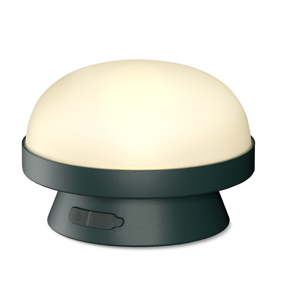 Rosendahl Soft spot solar dots lampe 8,5 cm forest green