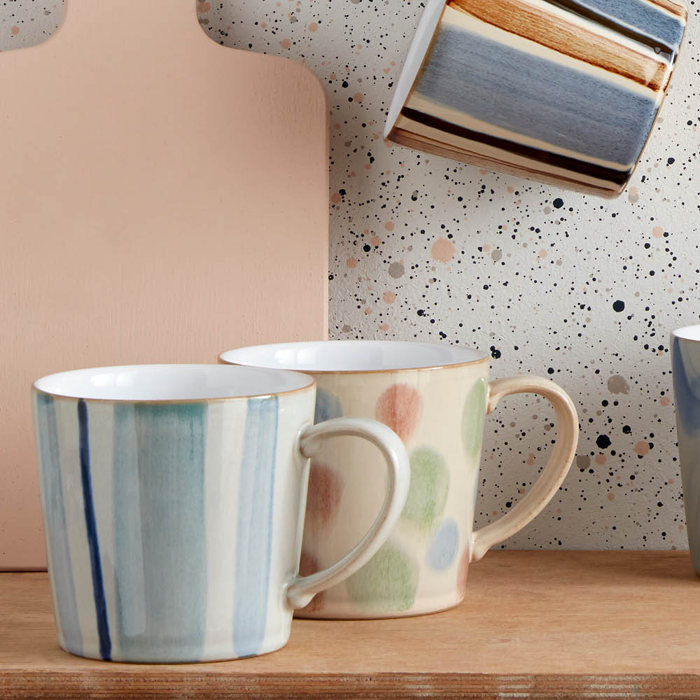 Denby Blue Stripe Muki 40 cl Sininen