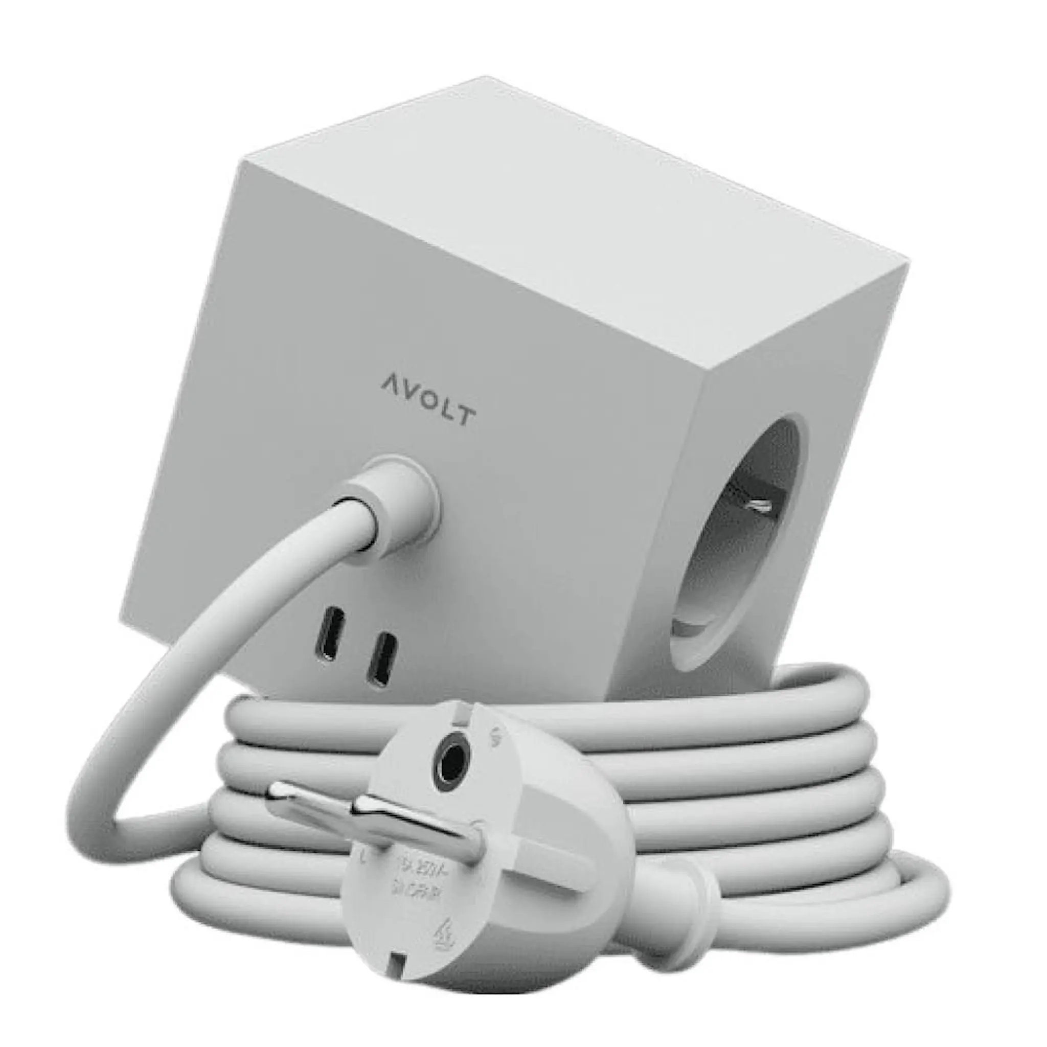 Avolt Square 1 USB-C kabel 1,8 m Gotland Grey