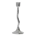 Amy ljusstake 8x23 cm silver