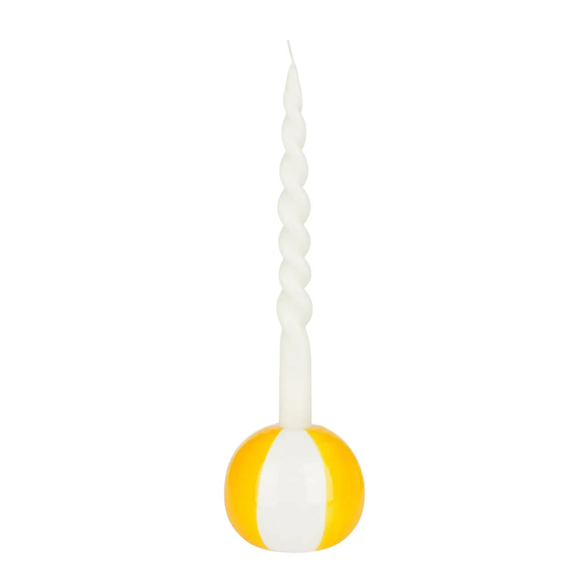 Balvi Floats ljusstake 8 cm Beachball gul