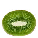 Tropical Fruits serveringsfat 40,2x31,1 cm kiwi grön