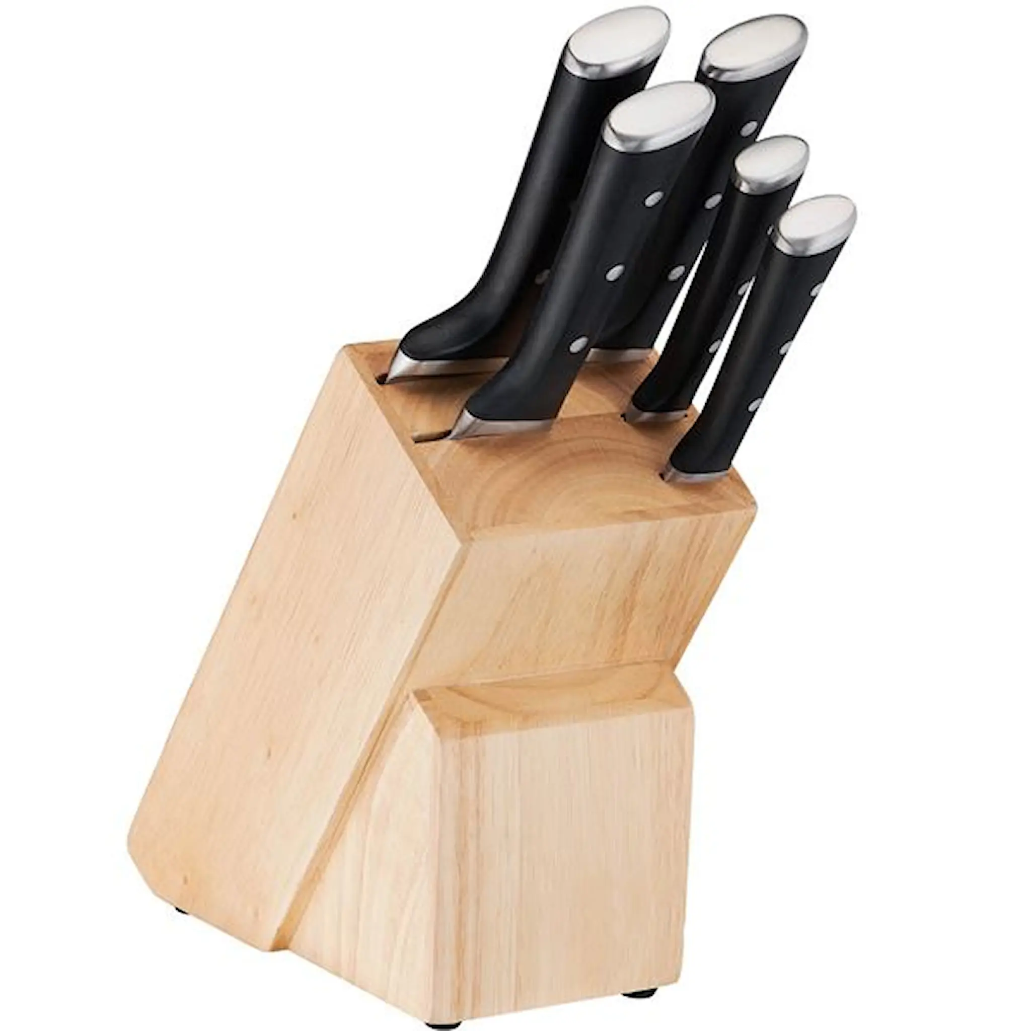 Tefal Ice Force Set Träblock M/5 Knivar