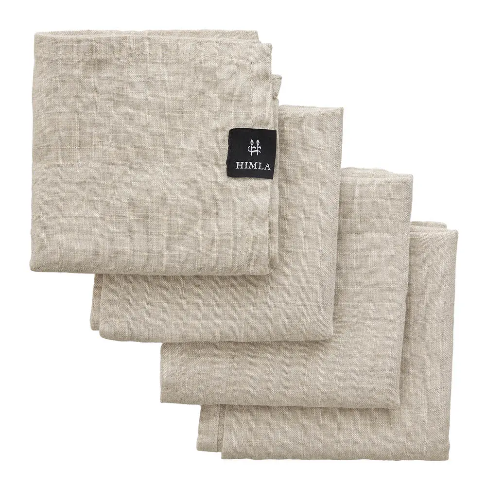 Sunshine serviett 45x45 4 stk oatmeal
