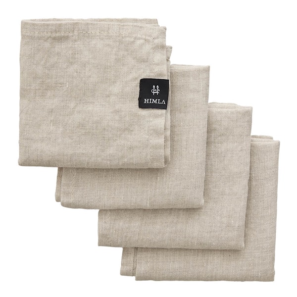 Sunshine servett linne 45x45 cm 4-pack oatmeal
