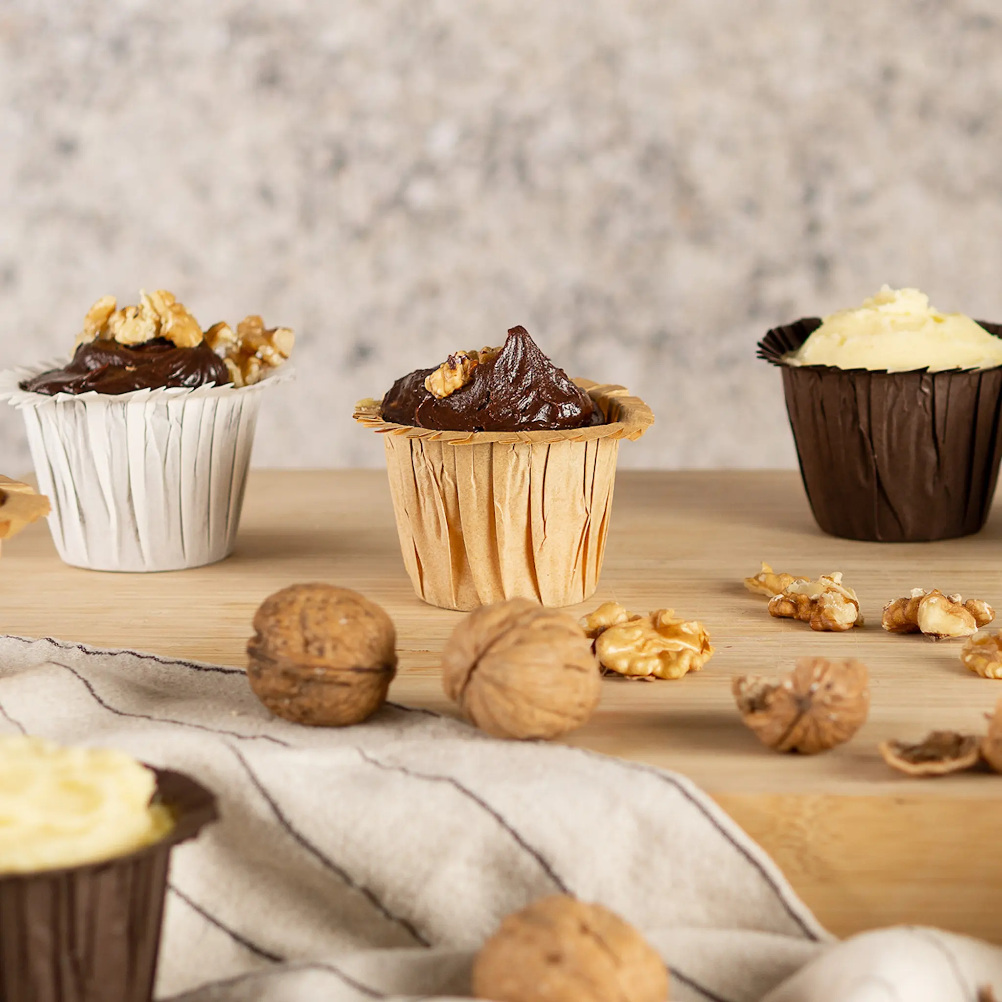 Modern House bAYk Muffinsform 8x5 cm 30-pack Mulit