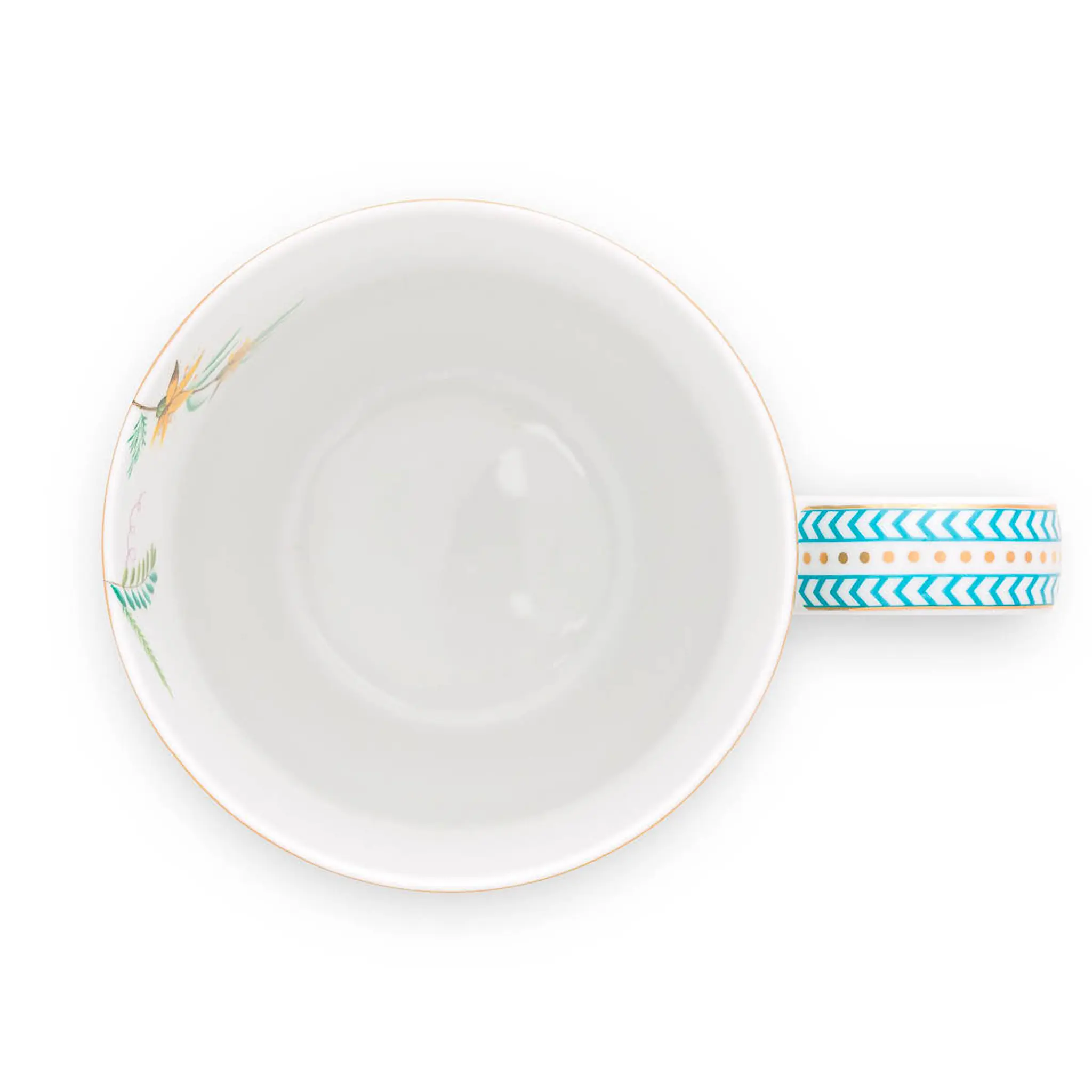 Pip Studio Jolie Flowers Muki 36,5 cl Vaaleansininen