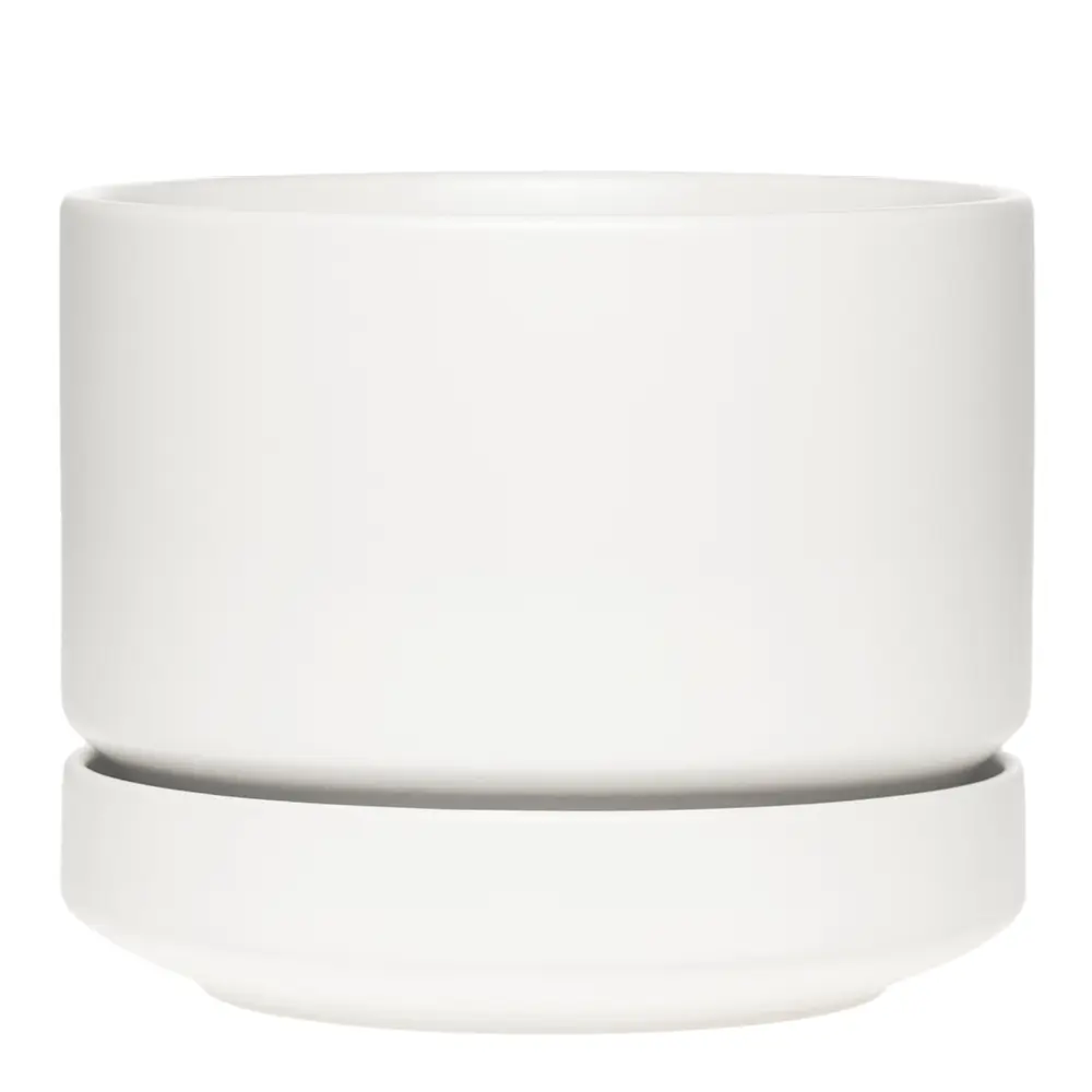 Kukkaruukku SN 16 cm Matta valkoinen